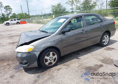 2007 Toyota Corolla Ce из США, поврежденный, VIN 2T1BR32E67C797802